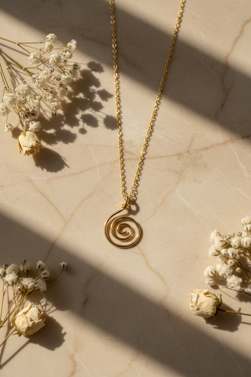 Spiral Symbol Pendant